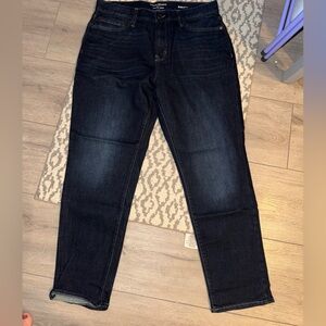 Banana Republic Men's Slim Straight Jeans - Dark Blue